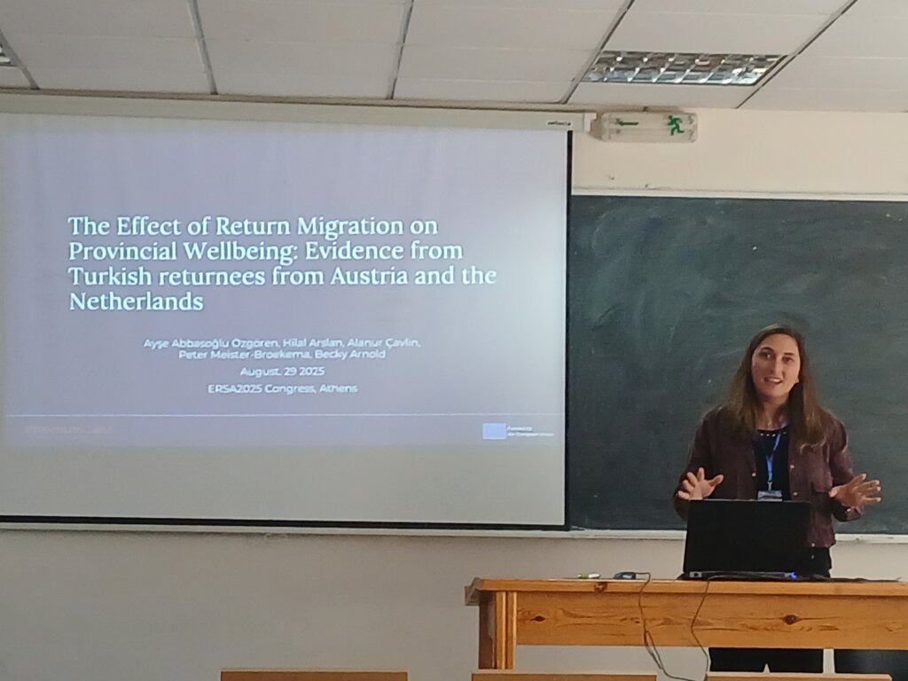 Presentation at ERSA 2025