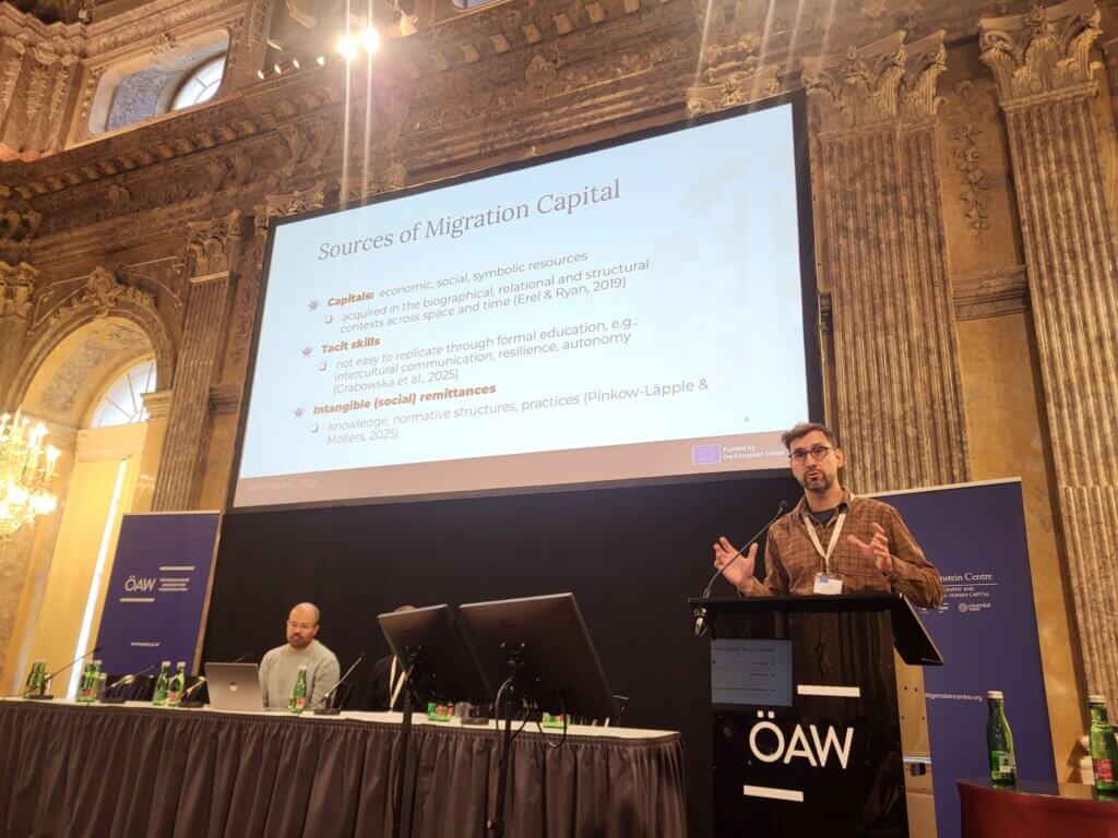 Michal Wanke presenting at WIC2025